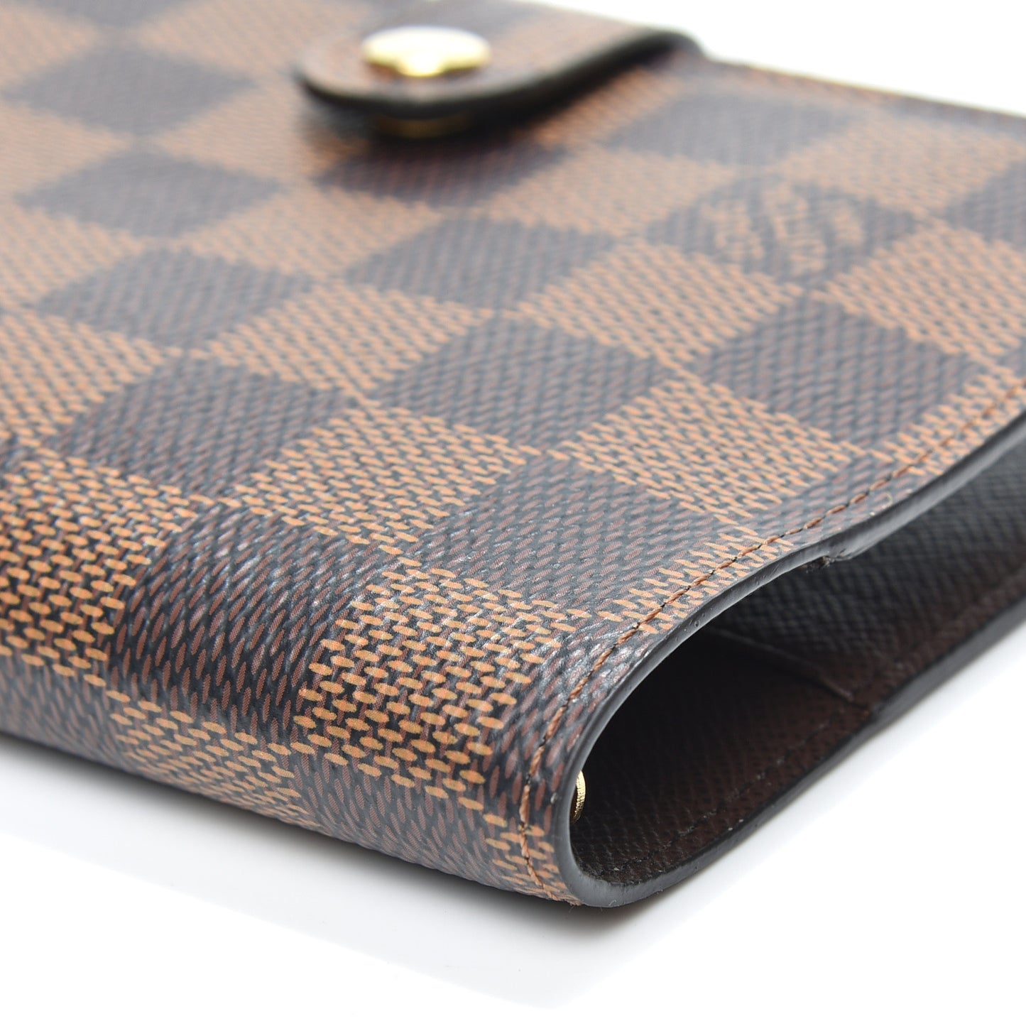 Damier Ebene Small Ring Agenda Cover