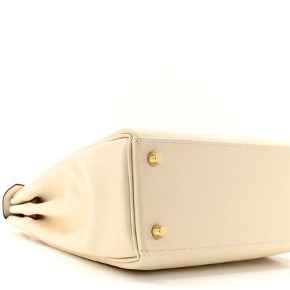 Hermes Swift Colormatic Kelly Retourne 25 Nata Chai Cuivre Lime Mauve Sylvestre Bleu Brume 9 of 11