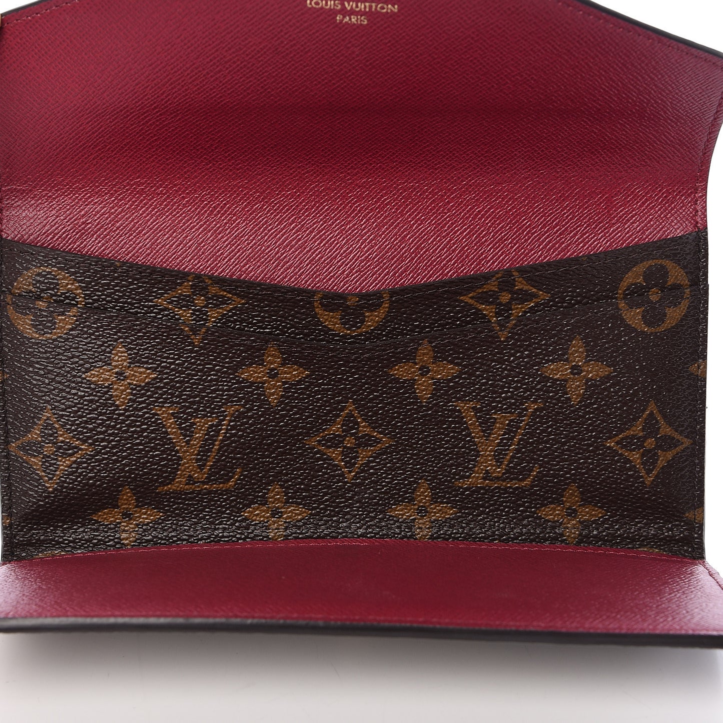 Monogram Josephine Wallet Fuchsia