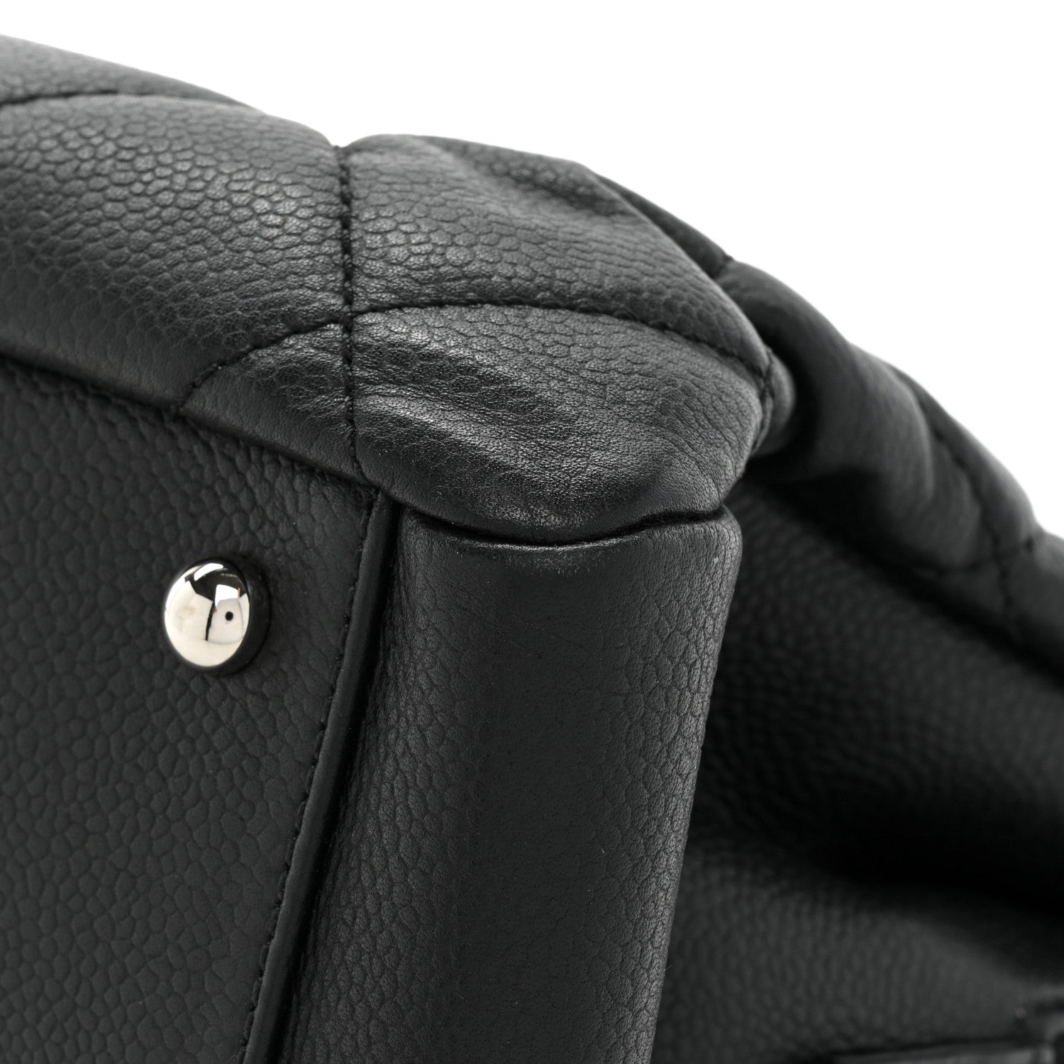 Chanel Caviar Quilted Timeless CC Shopping Tote Black 16 of 18