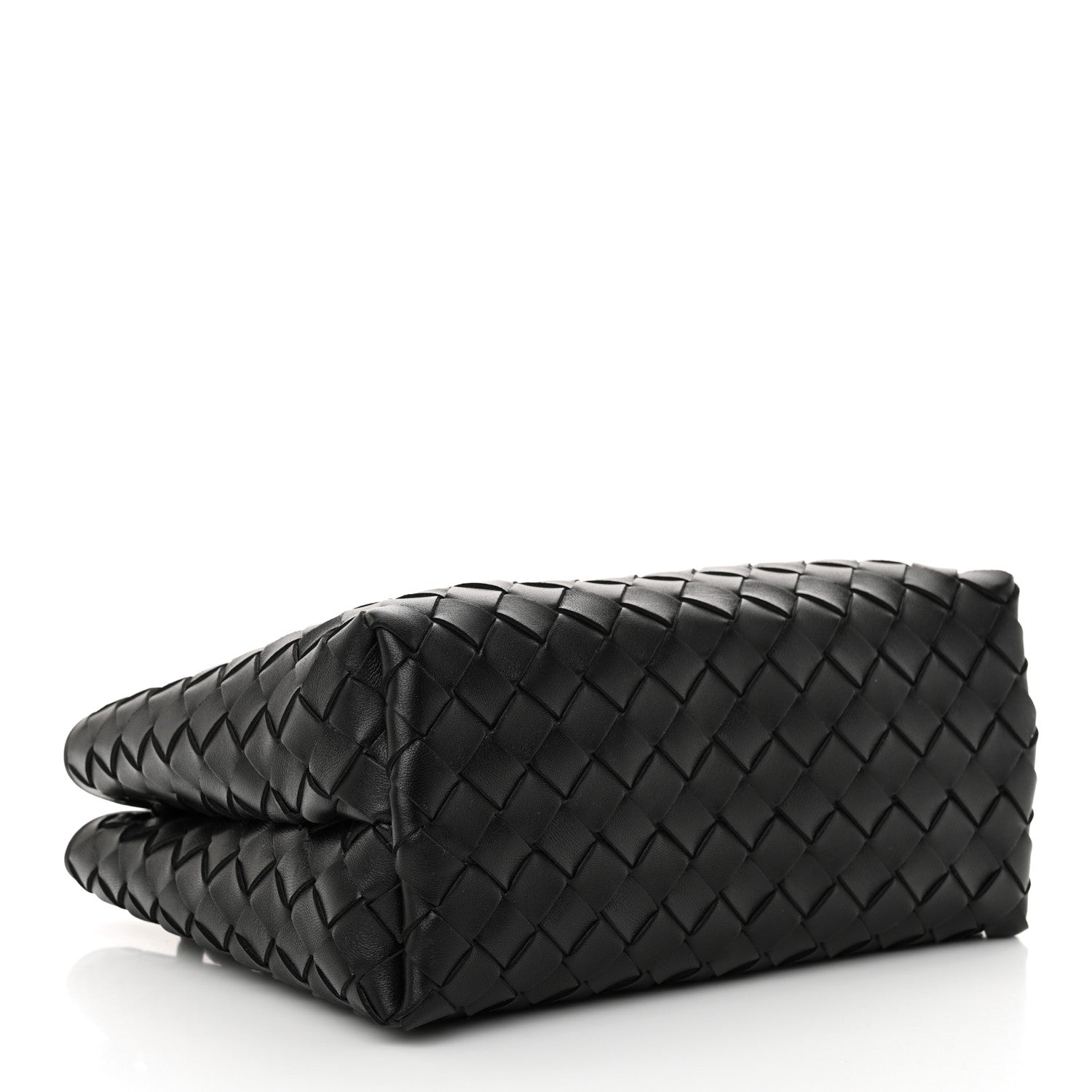 Bottega Veneta Nappa Intrecciato Small Andiamo Shoulder Bag Black 4 of 9