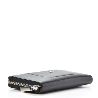 Chanel Grained Calfskin Neo Executive Zip Around Wallet Black 4 of 11