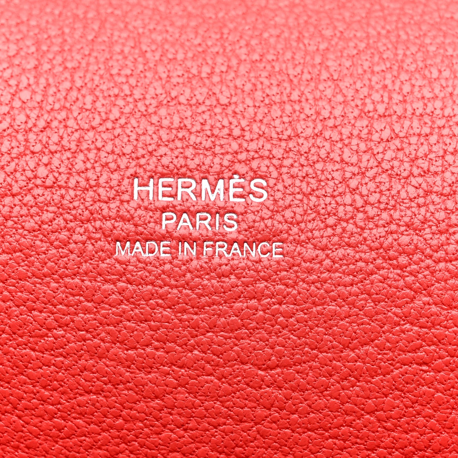 Hermes Taurillon Clemence Jypsiere 28 Rouge Tomate 6 of 12