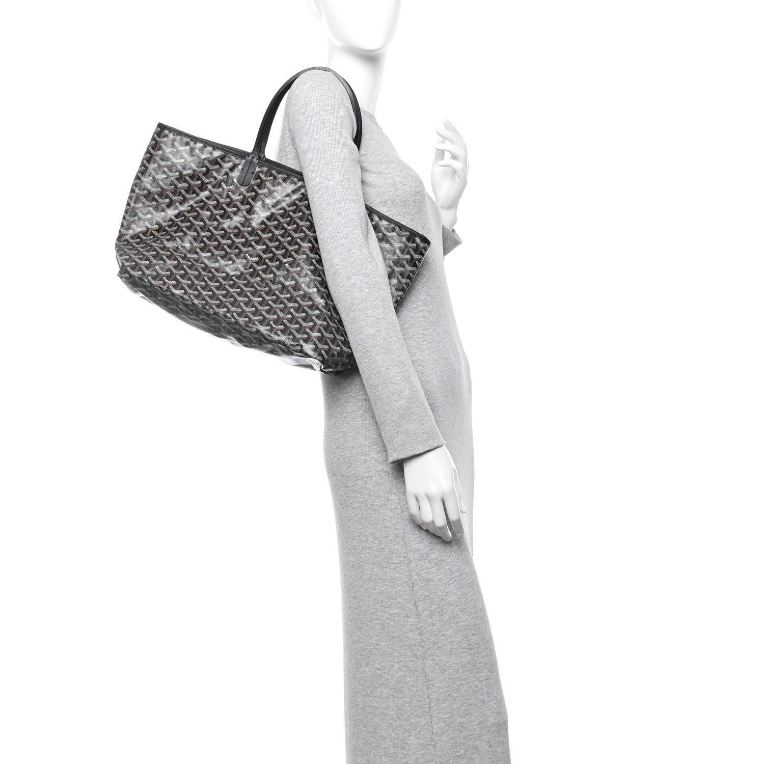Goyard Goyardine Saint Louis PM Black 2 of 11