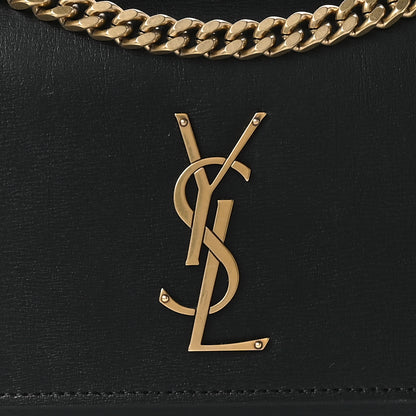 Saint Laurent Calfskin Medium Monogram Sunset Black 9 of 11