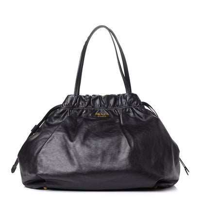 Prada Nappa Drawstring Tote Black 1 of 4