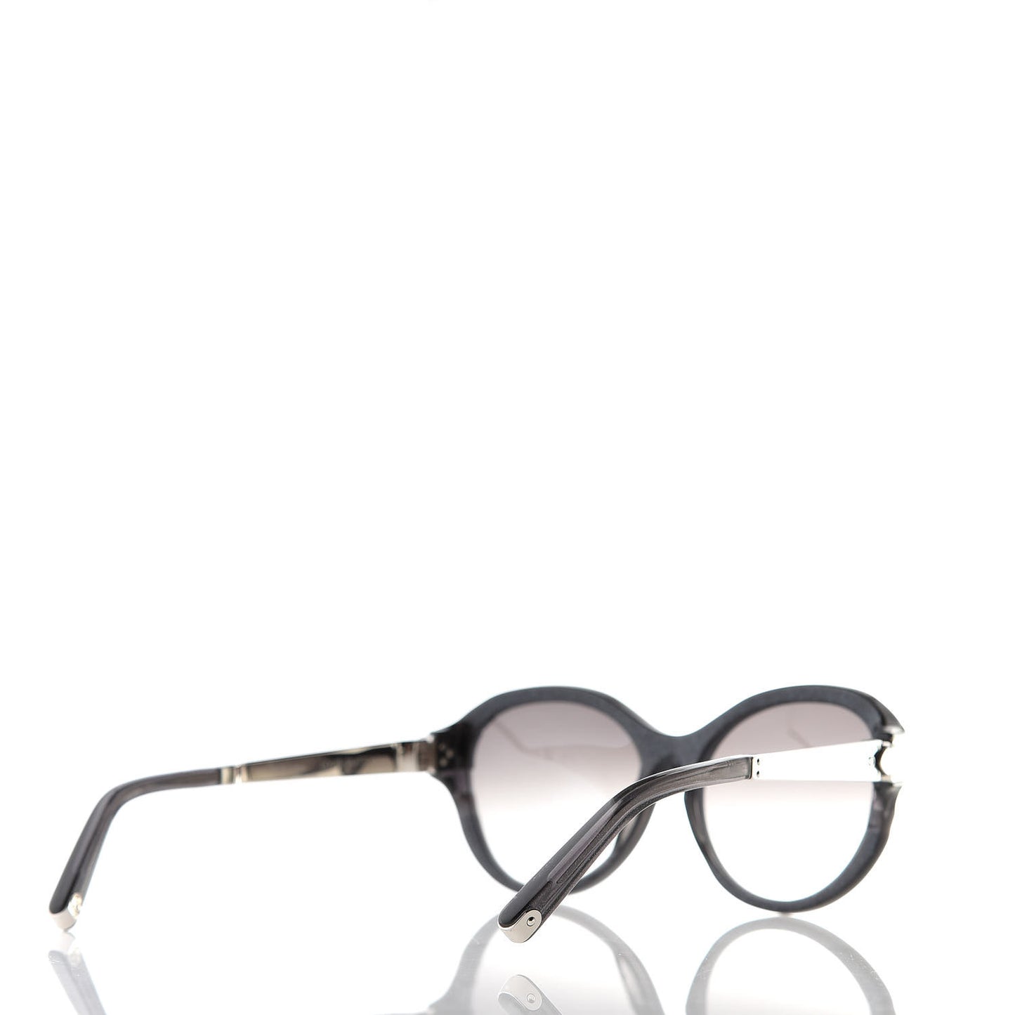 Acetate Petit Soupcon Cat Eye Sunglasses Z0489W Black