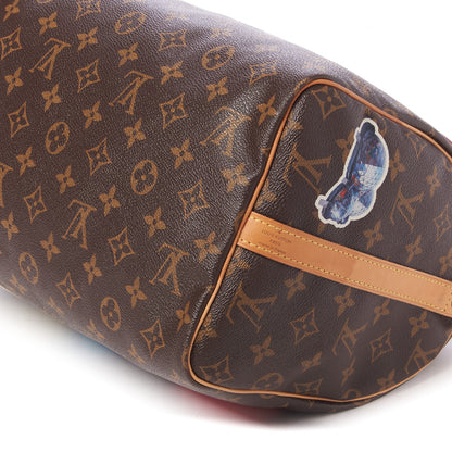 Louis Vuitton Monogram World Tour Speedy Bandouliere 30 5 of 8