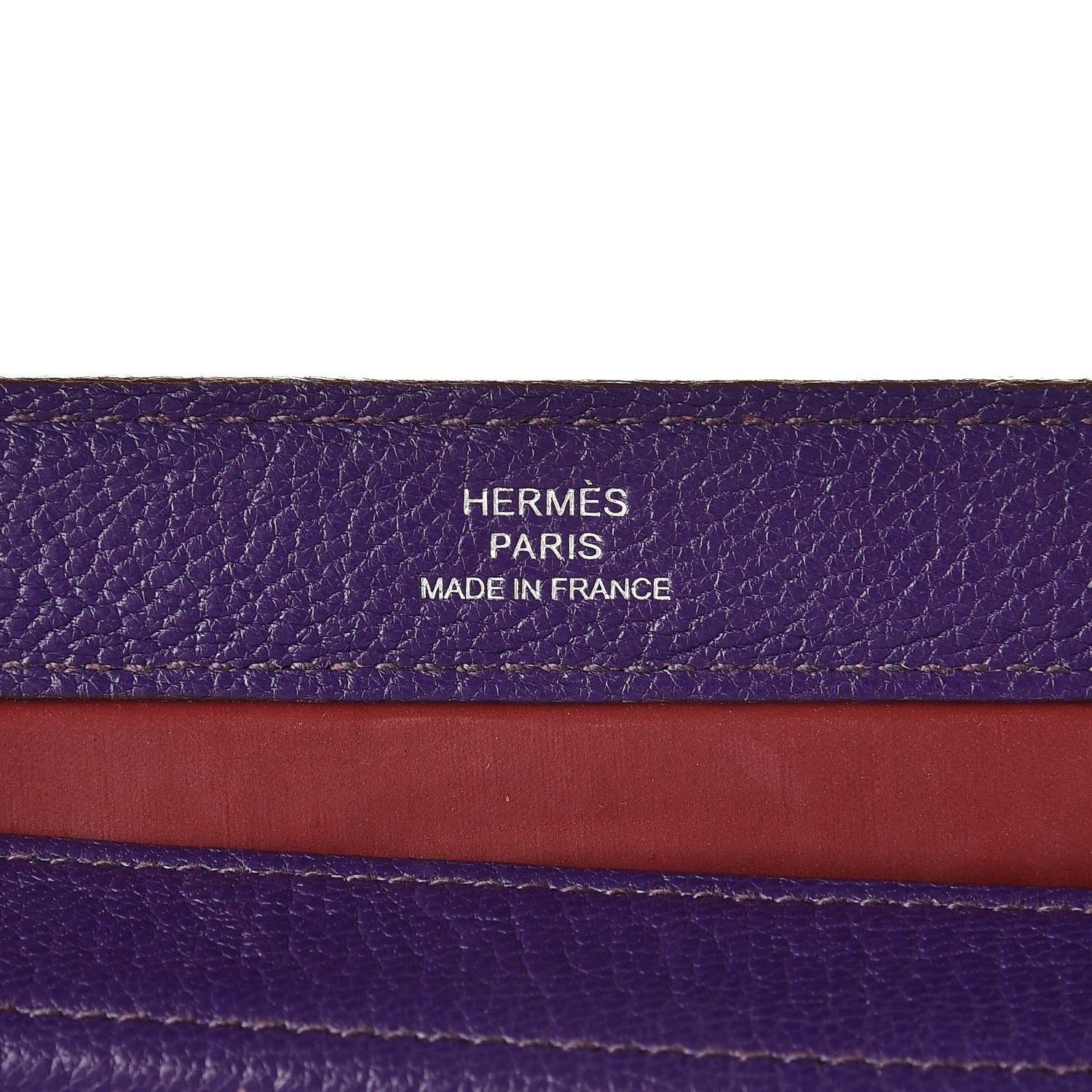Hermes Chevre Mysore Karo GM Iris 6 of 11
