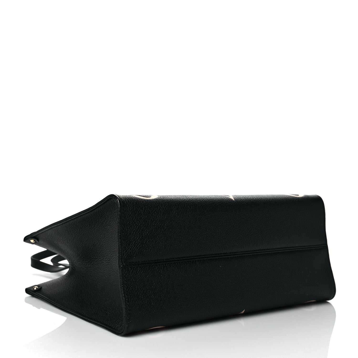 Louis Vuitton Empreinte Monogram Giant Onthego MM Black Beige 4 of 9