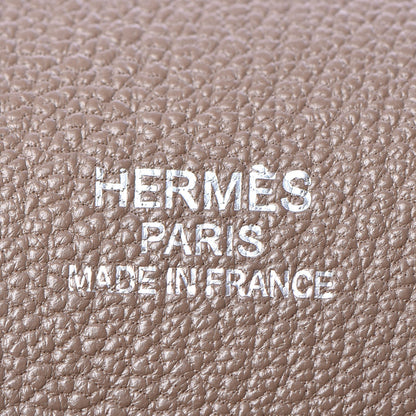 Hermes Taurillon Clemence Jypsiere 34 Etoupe 8 of 28