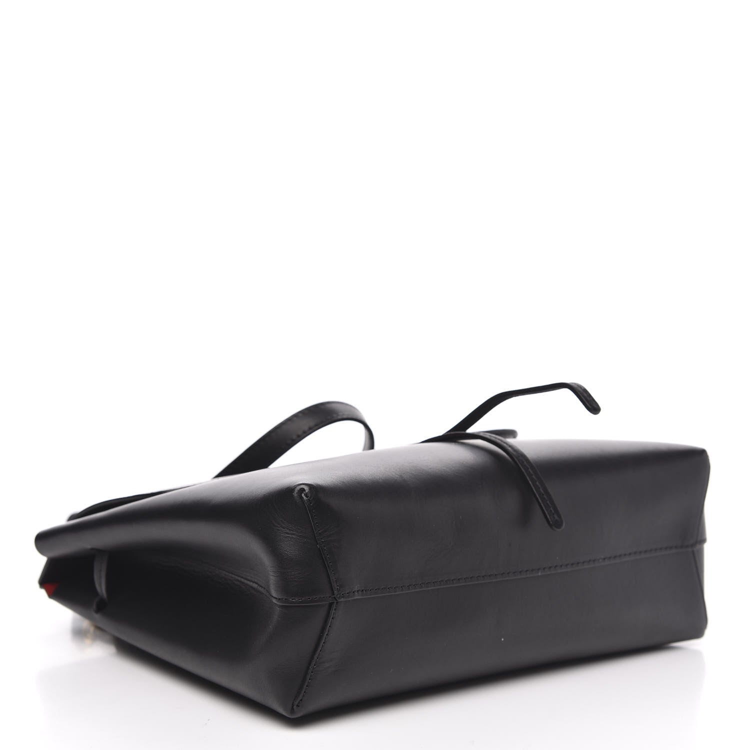 Mansur Gavriel Calfskin Mini Lady Bag Black Flamma 4 of 13