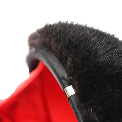 Christian Louboutin Mink Eden Vision Chain Clutch Black 11 of 11