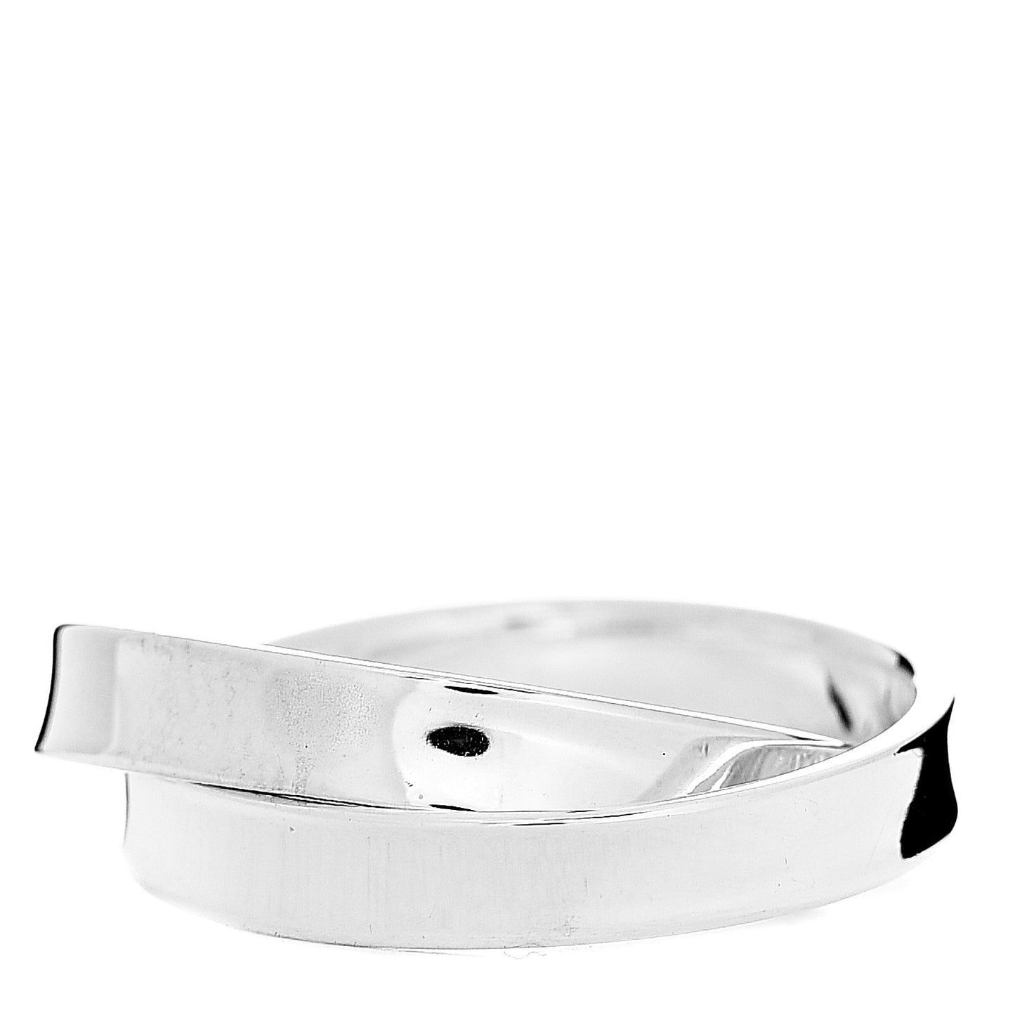 Sterling Silver 1837 Interlocking Ring 51 5.75