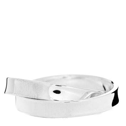 Tiffany Sterling Silver 1837 Interlocking Ring 51 5.75 2 of 3