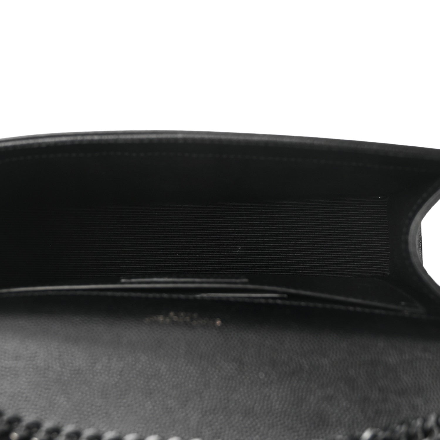 Saint Laurent Grain De Poudre Medium Classic Monogram Monochrome Kate Satchel Black 5 of 9