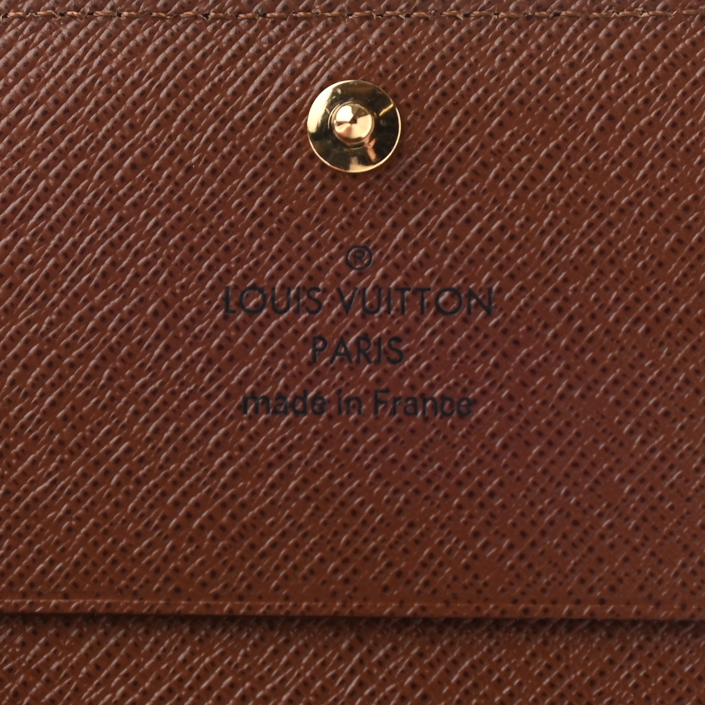 Monogram Envelope Business Card Holder