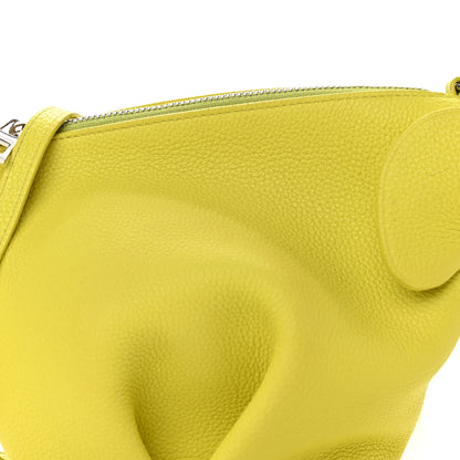 Loewe Calfskin Mini Elephant Crossbody Bag Yellow 14 of 14