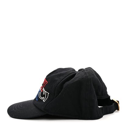 Gucci Cotton Embroidered Baseball Hat S Blue Red White 4 of 10