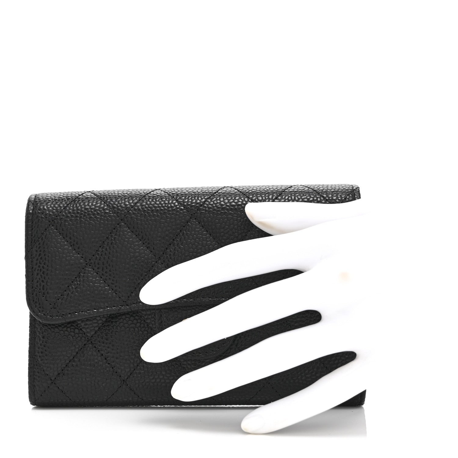極美品☆CHANEL (レアカラー)MEDIUM FLAP WALLET Chanel Gradient Metallic Medium Classic Flap Wallet | Kelly's