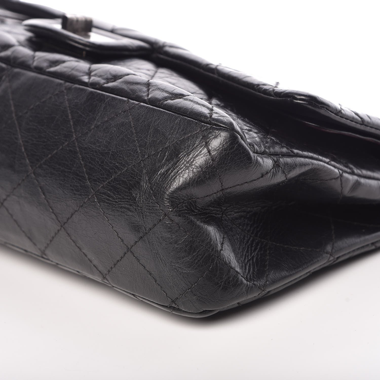 Chanel Aged Calfskin Quilted 2.55 Reissue 227 Flap Black 11 of 11