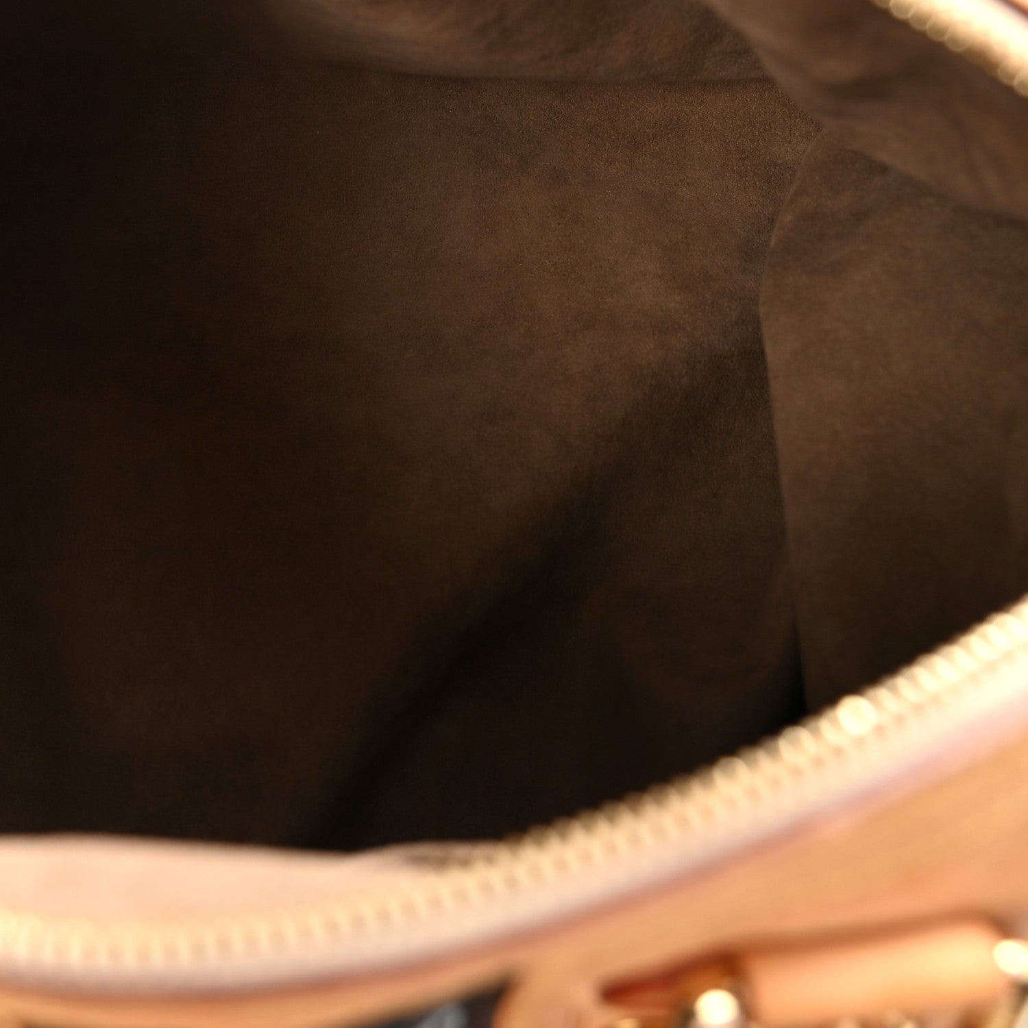 Louis Vuitton Monogram Multicolor Courtney MM Black 5 of 9