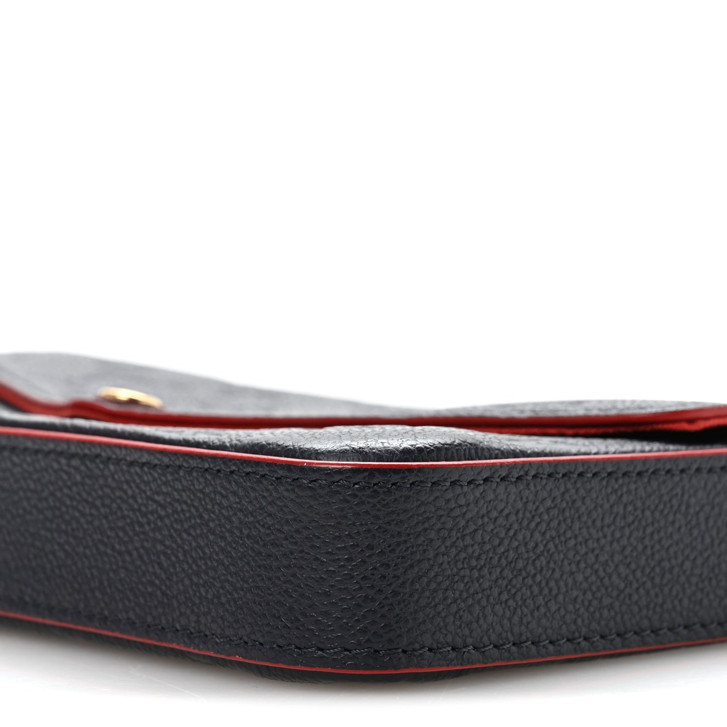 Empreinte Pochette Felicie Chain Wallet Marine Rouge