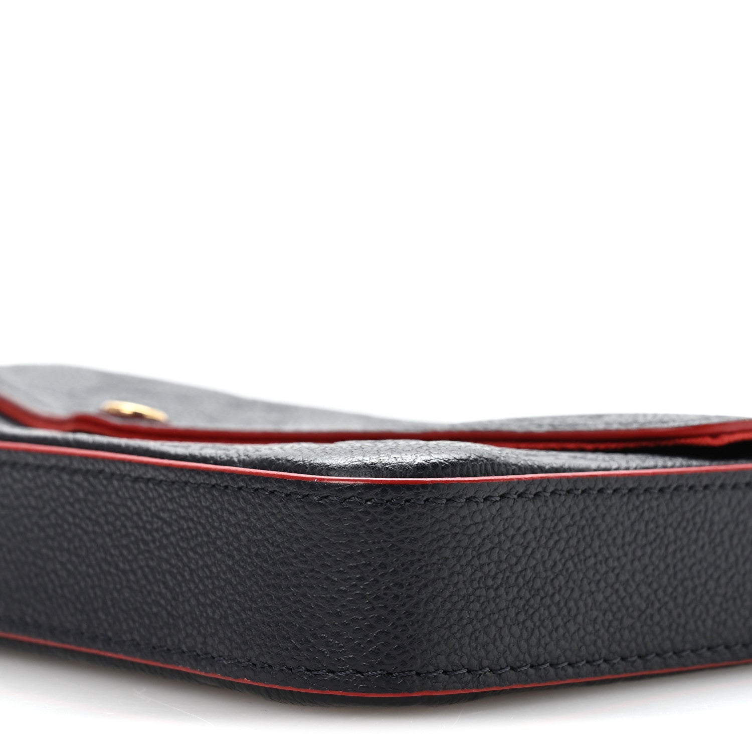 Louis Vuitton Empreinte Pochette Felicie Chain Wallet Marine Rouge 10 of 11