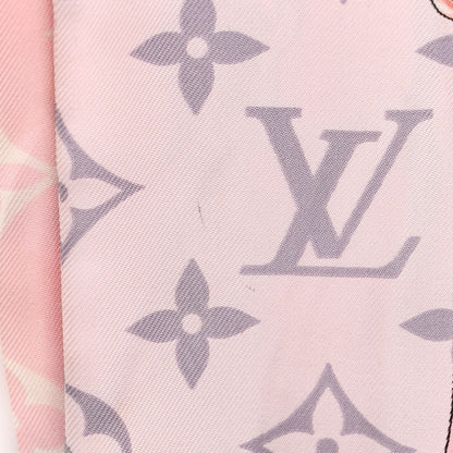 Louis Vuitton Silk Monogram Confidential Bandeau Light Pink 5 of 8