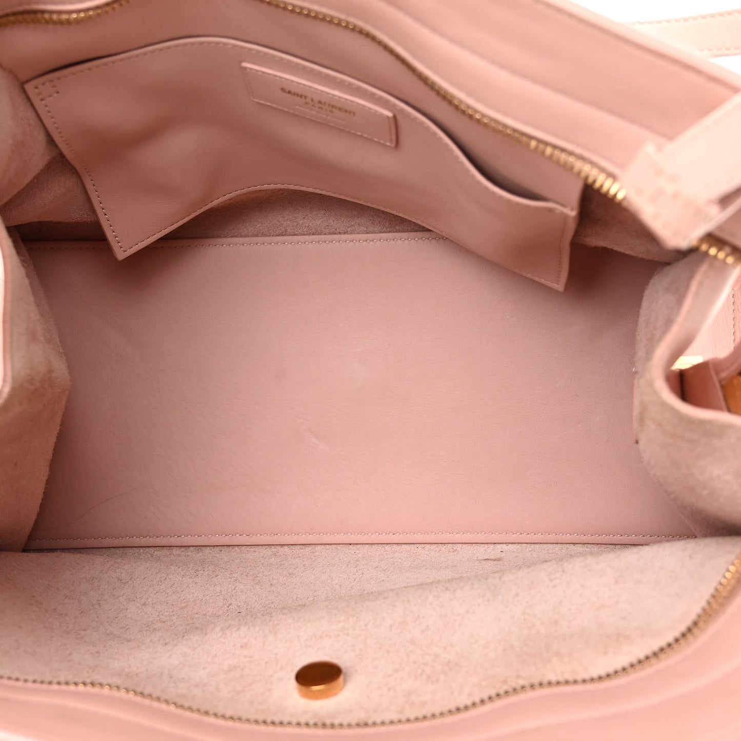 Calfskin Monogram Small Cabas Pale Blush