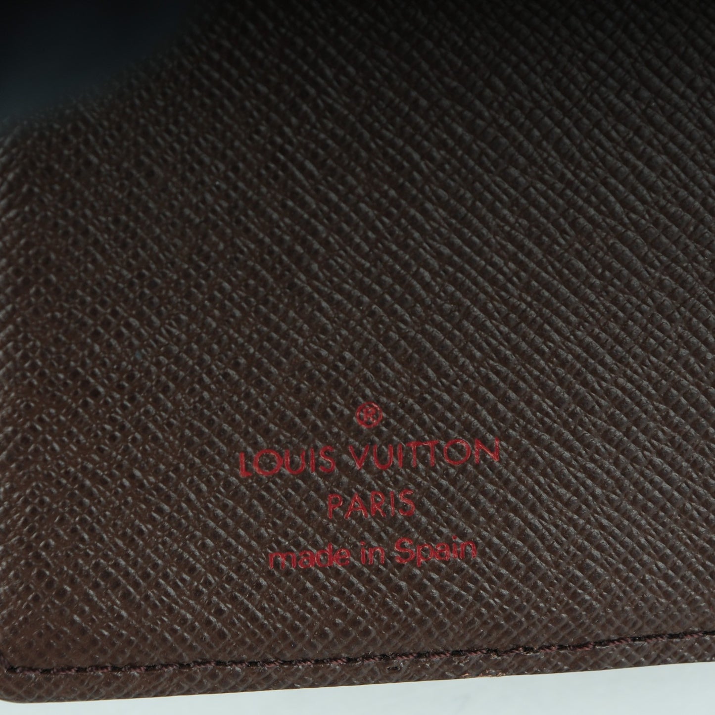 Damier Ebene Small Ring Agenda Cover