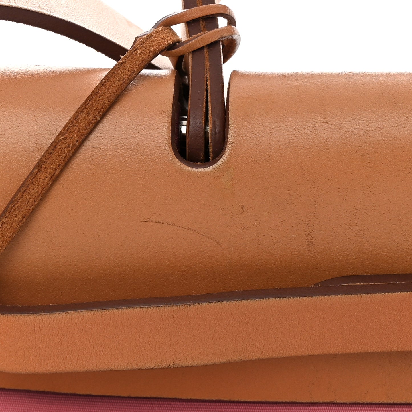 Toile Vache Hunter Herbag Zip 31 PM Rose Lipstick Natural