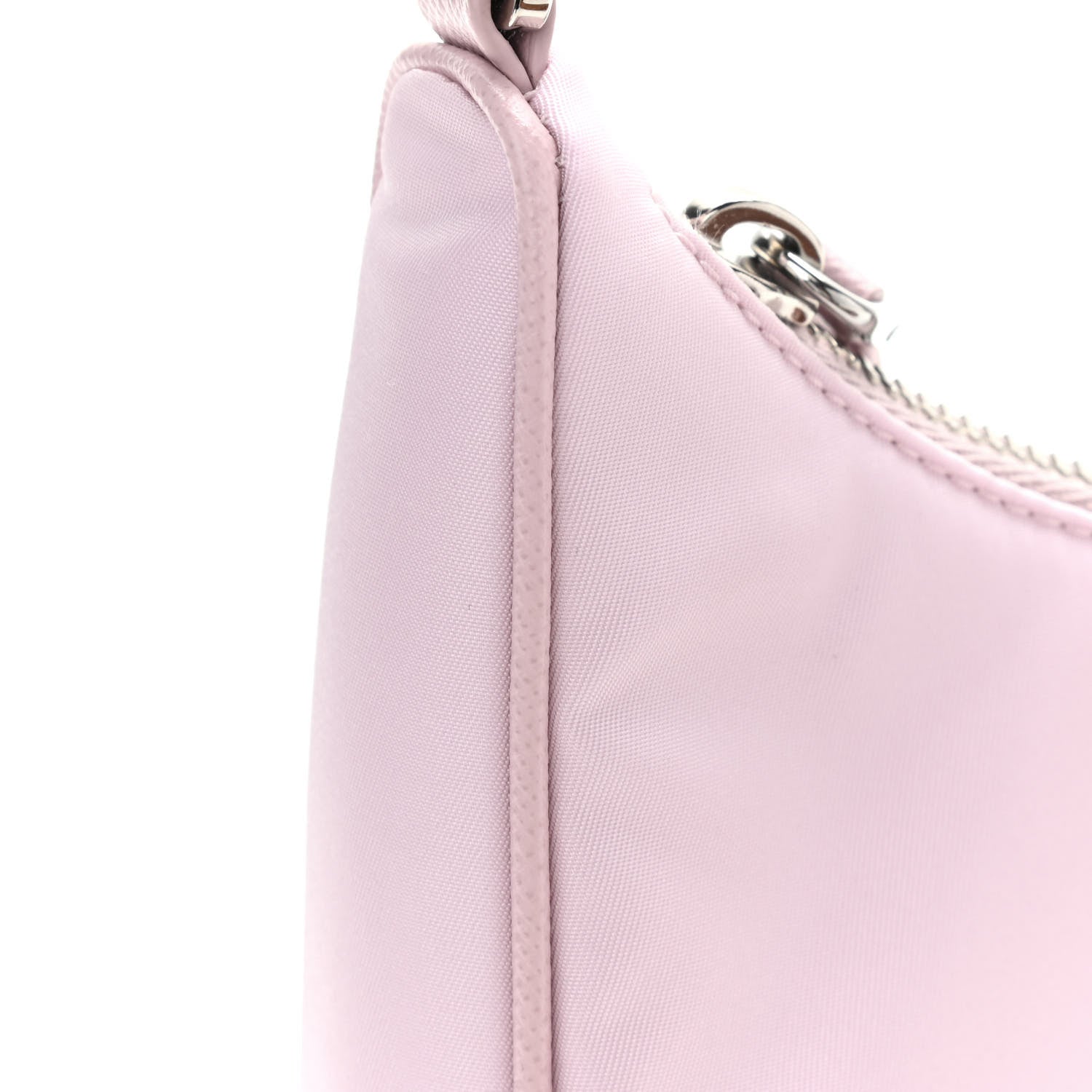 Prada Re-Nylon Saffiano Mini Re-Edition 2005 Bag Alabastro 12 of 12