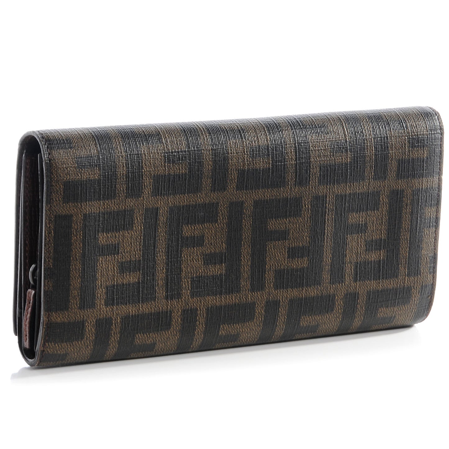 Zucca Spalmati Continental Wallet Tobacco Cioccolato