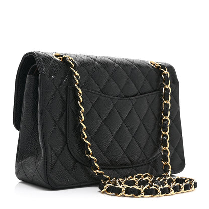 Chanel Caviar Quilted Small Double Flap Black 3 of 10