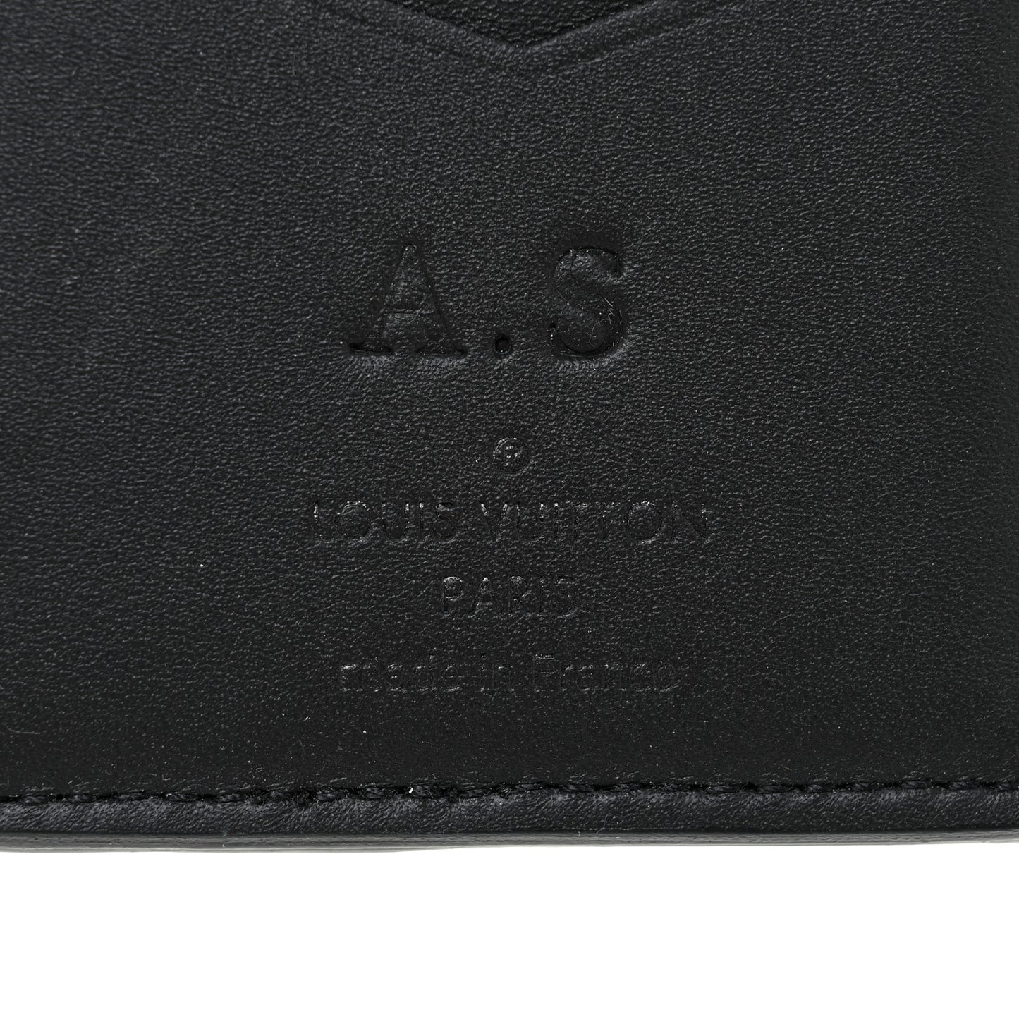 Taurillon Monogram Pocket Organizer Black