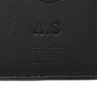Louis Vuitton Taurillon Monogram Pocket Organizer Black 6 of 9