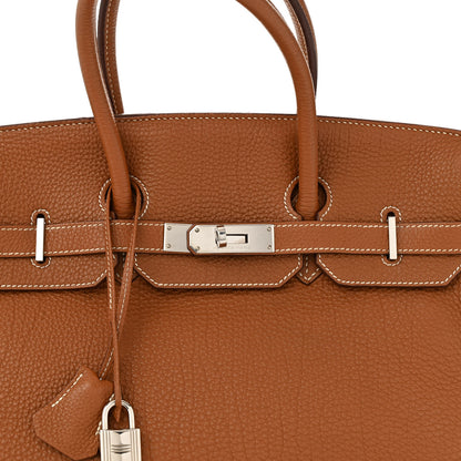 Hermes Togo Birkin 35 Gold 8 of 15