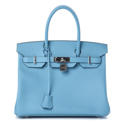 Hermes Epsom Birkin 30 Bleu Du Nord 1 of 34