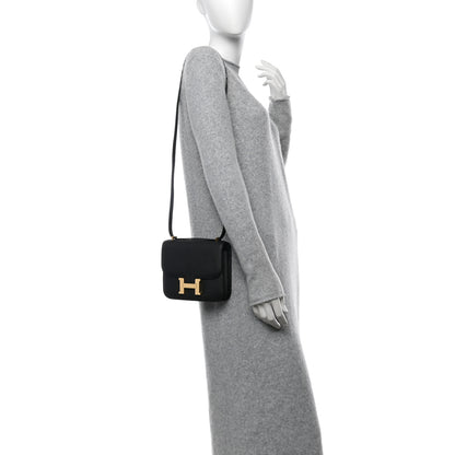 Hermes Epsom Constance 18 Black 3 of 12
