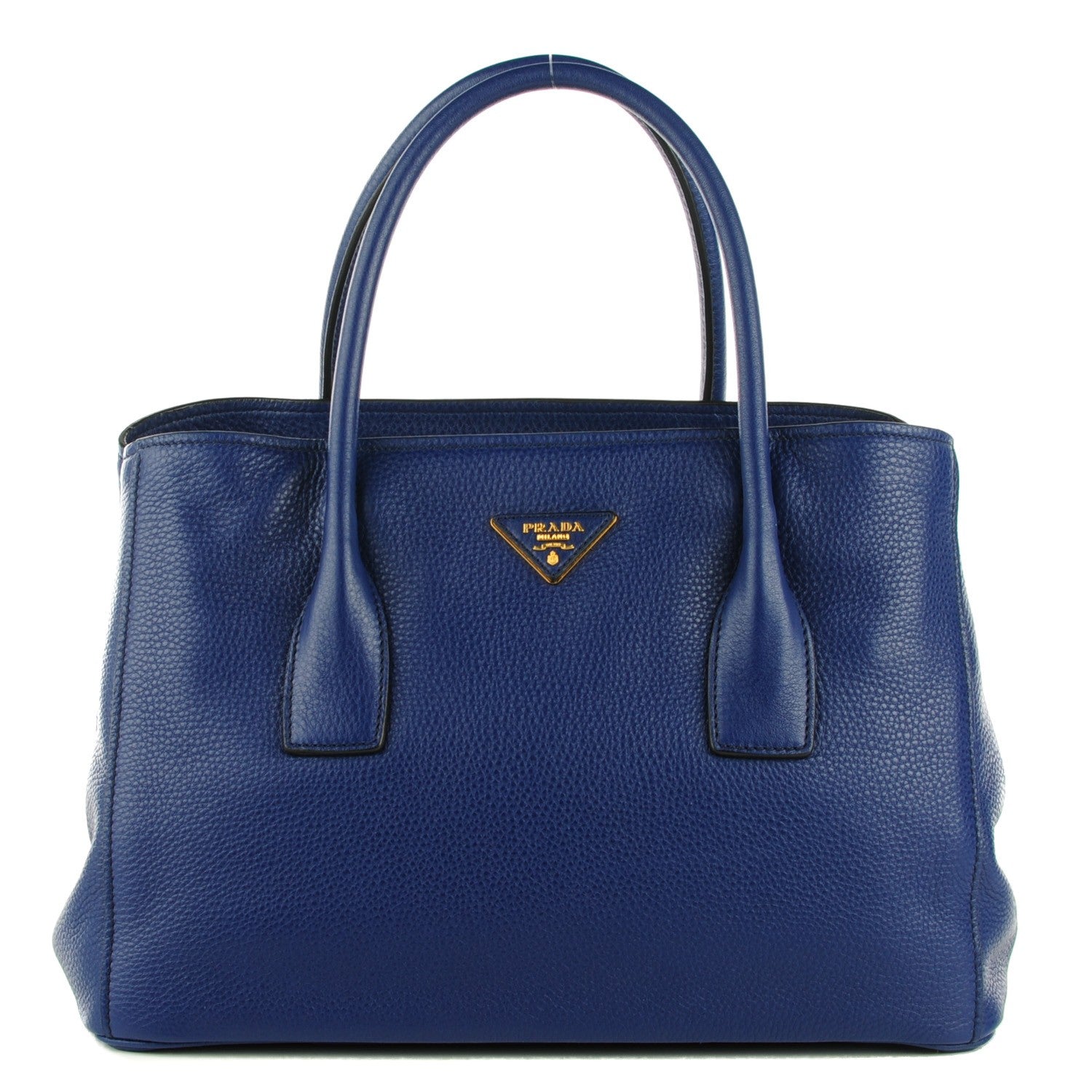 Prada Vitello Daino Tote Inchiostro 1 of 8