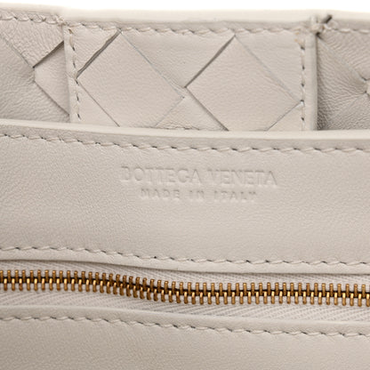 Bottega Veneta Nappa Intrecciato Small Andiamo Shoulder Bag White 6 of 11