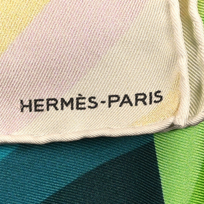 Silk Geant Marcelina Scarf 90 Rogue Turquoise Vert