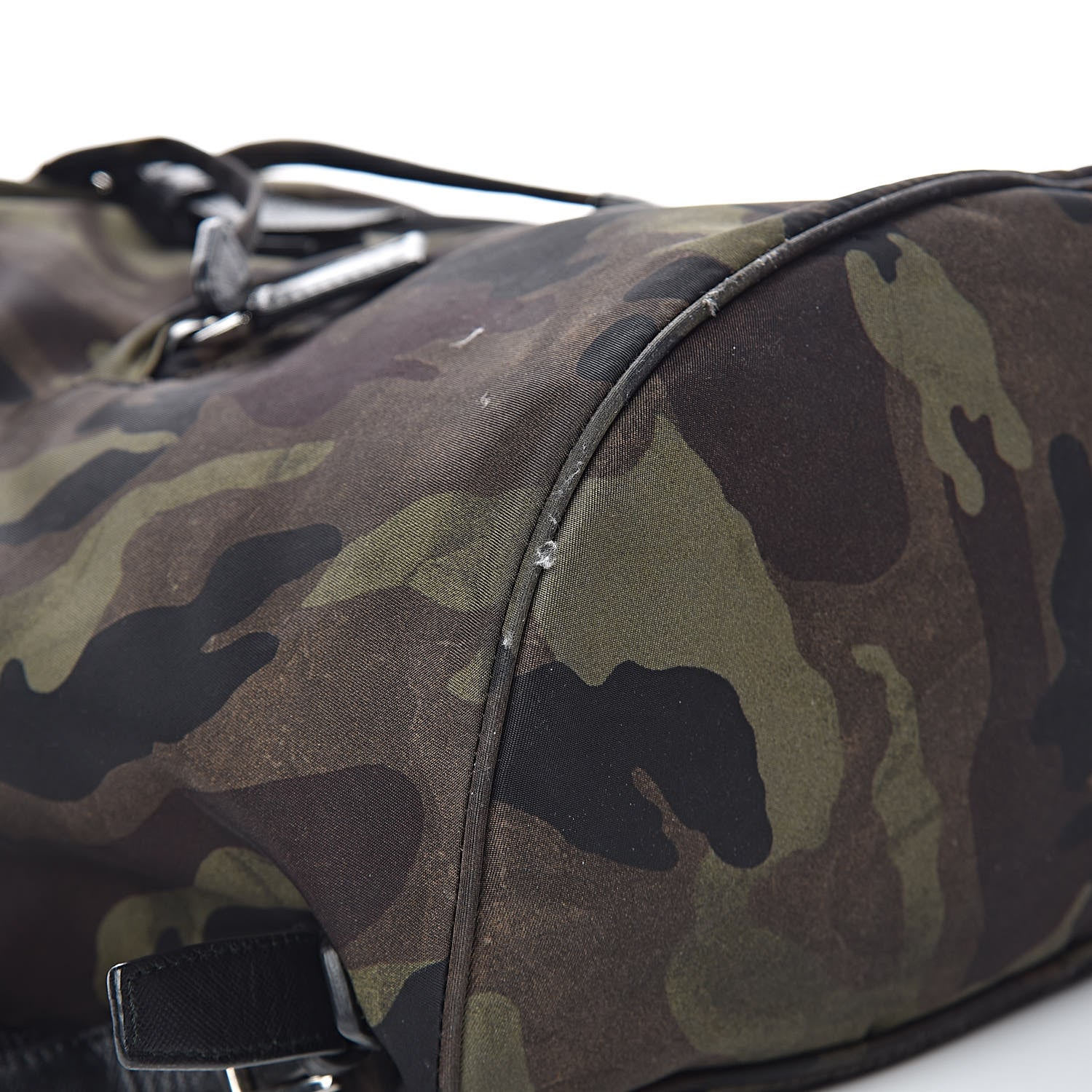 Prada Tessuto Nylon Camouflage Print Cinch Backpack Mimetico 14 of 17