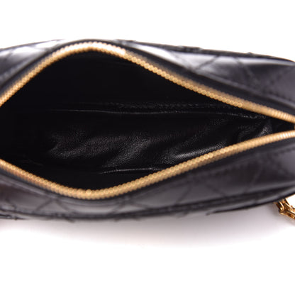 Chanel Aged Calfskin Quilted Mini Reissue Camera Case Black 5 of 10