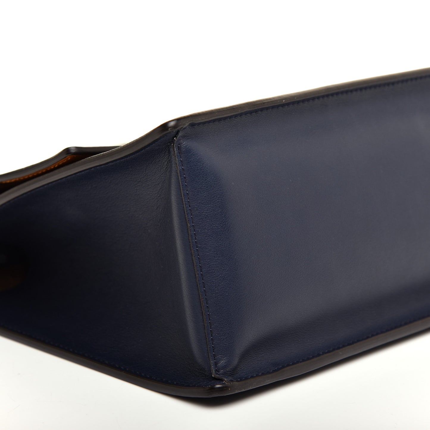 Vitello Grace Matte F is Fendi Kan U Shoulder Bag Navy