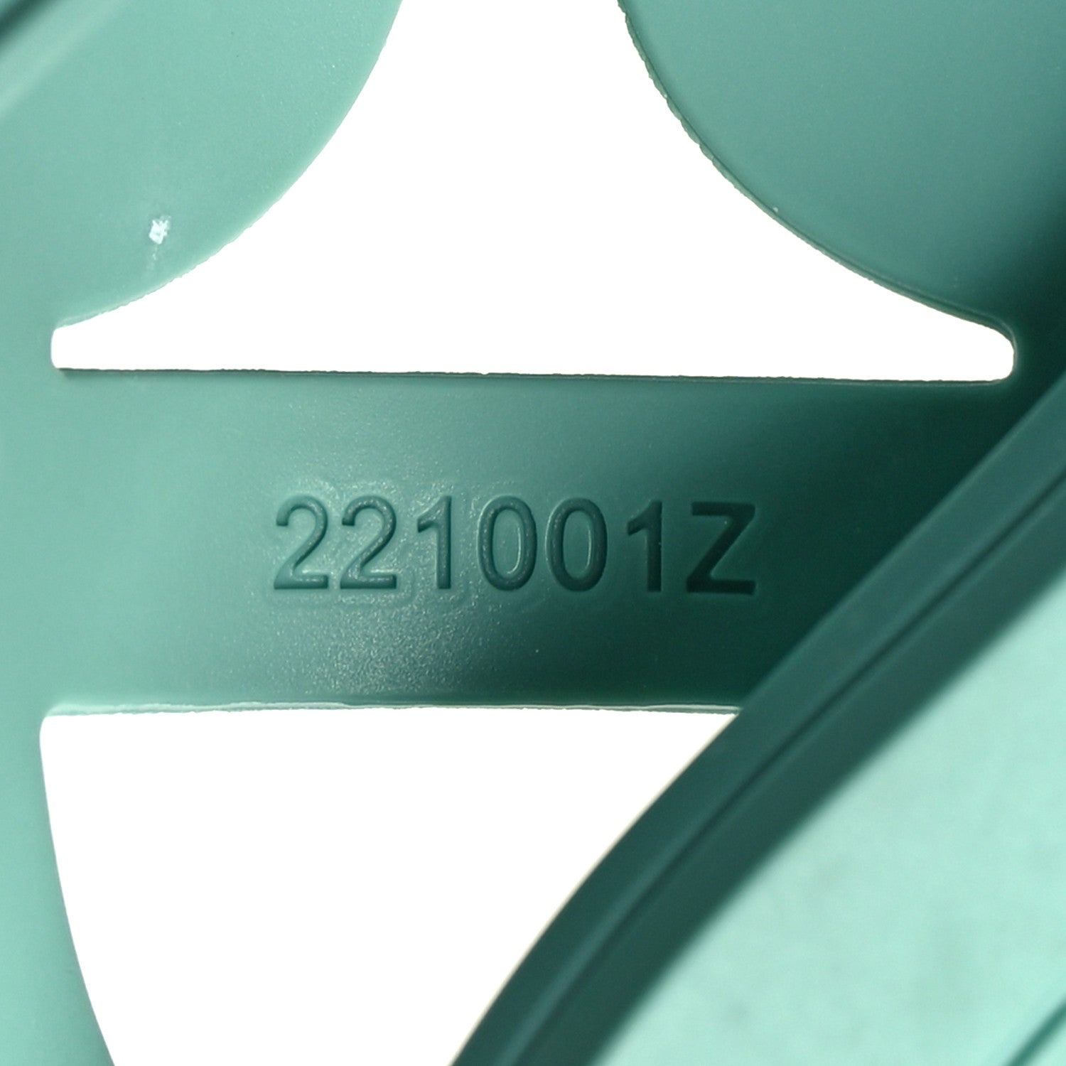 Hermes Rubber Womens Egerie Sandals 39 Vert Embrun 7 of 9