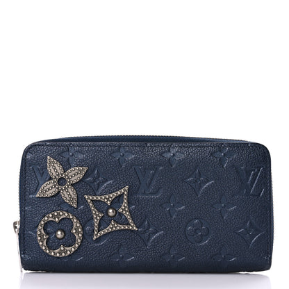 Louis Vuitton Empreinte Pins Zippy Wallet Marine 1 of 8
