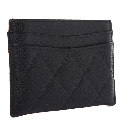 Chanel Caviar Quilted Card Holder Black 2 of 10