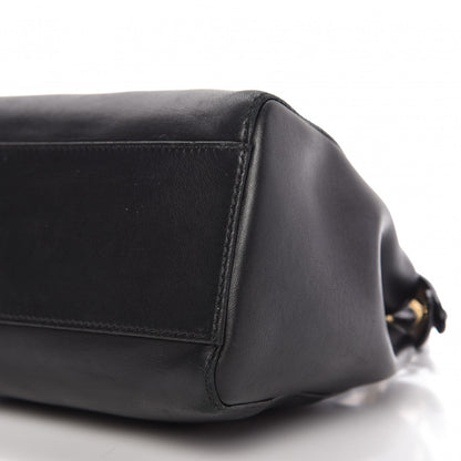 Fendi Nappa Mini Peekaboo Iconic Satchel Black 7 of 9